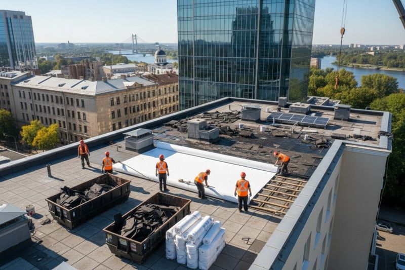 Flat Roof Replacement